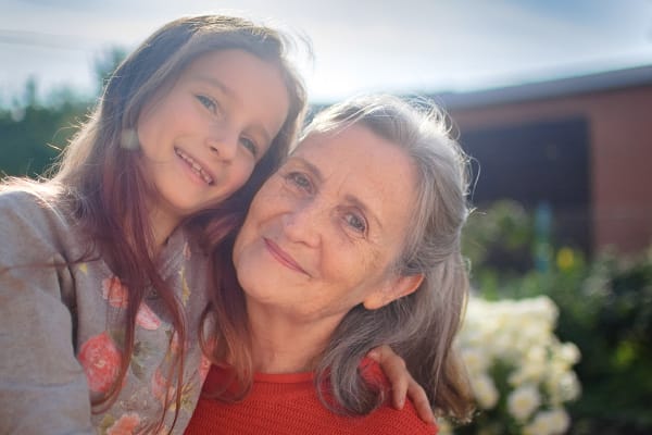 Gray Divorce - Middle aged woman in his 50s with daughter